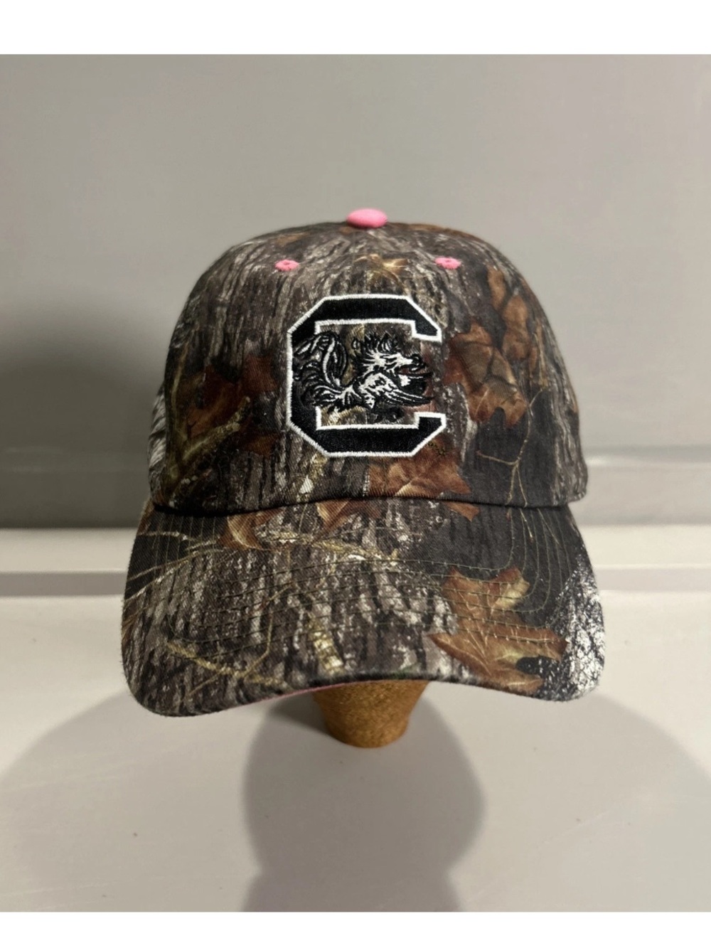 South Carolina Gamecocks Women’s Camouflage Hat Pink Accents SnapBack OSFM NCAA